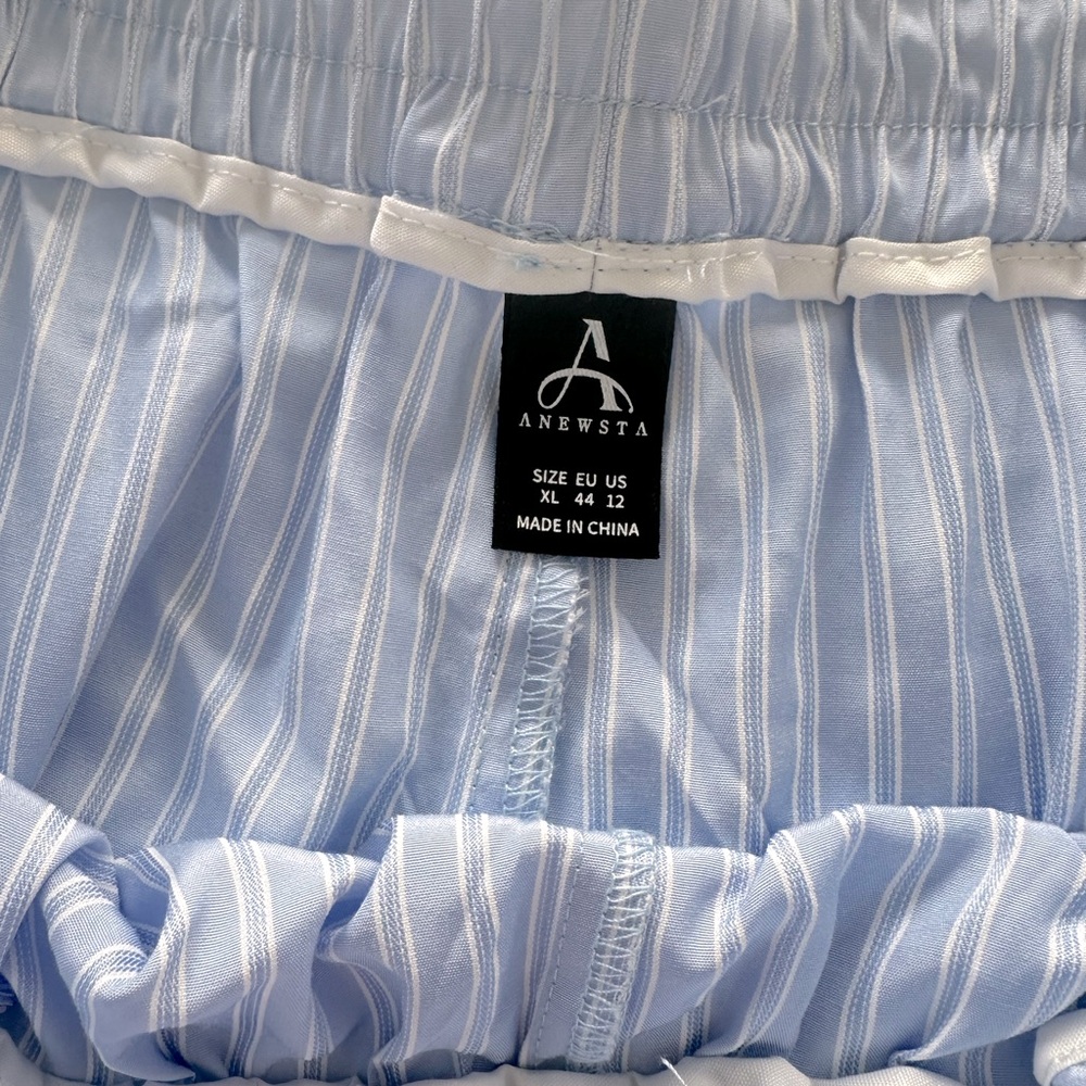 Striped Rhinestone Button Up Set - Picture 9 of 10